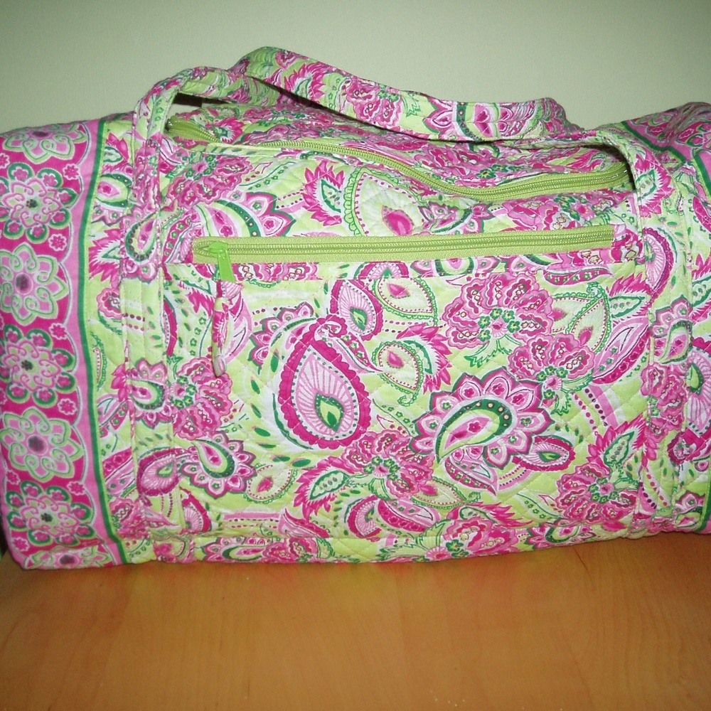 Yoga, travel Gym Duffel Bag  printed cotton